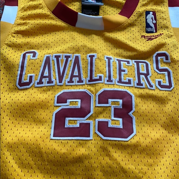 Kids Cavaliers Basketball Jersey #23 James size L